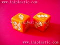 plastic polyhedra dice 10 facet dice 12 face dice 20-face dice 30-facet dice