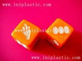 plastic polyhedra dice 10 facet dice 12 face dice 20-face dice 30-facet dice