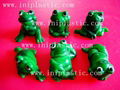 vinyl frogs PVC frog polyresin frog plastic frog resin frogs plastic tadpole