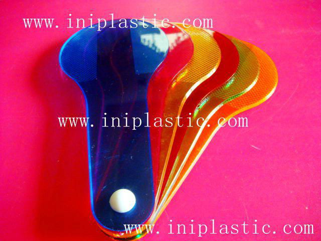 我们生产塑料颜色划桨色桨色片彩色塑胶片彩色胶片塑胶彩色片教具 2