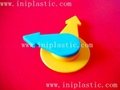 we produce plastic DIY spinner board arrow spinner click sound clicking spinner 10