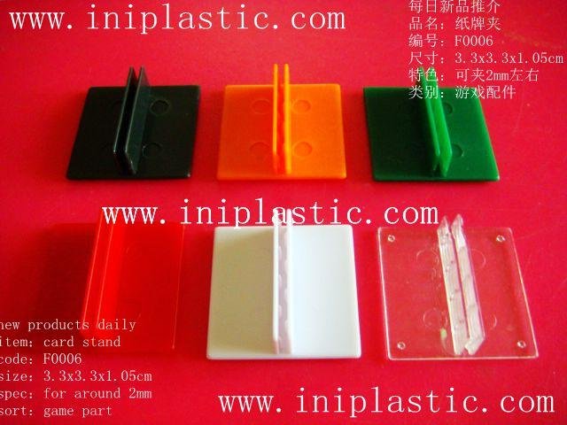  plastic square card stands card clips card holder card seat card clamp clips