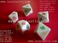 we supply coin cube large hollow cubes large dice big dice with 6 sizes stickers