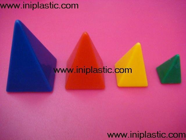 我們是塑膠工模廠生產四稜錐體|課堂用品|教輔器材|教輔用品|