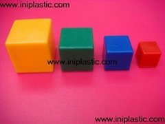 我们大量生产塑胶正方体|塑料几何体|塑胶几何模型|培训用具|智力玩具