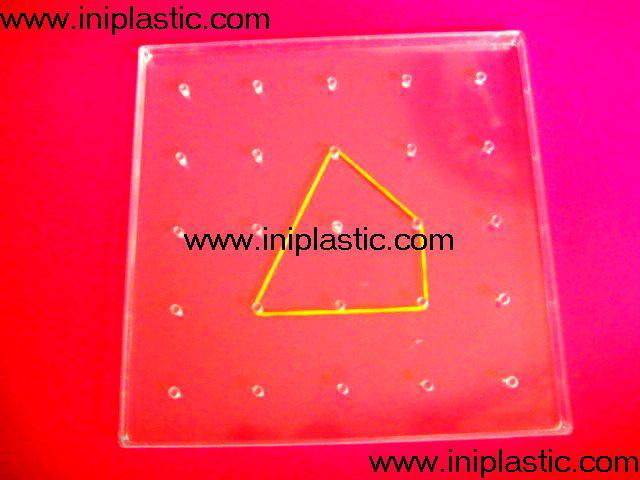 我们是一家塑料制品厂生产多种几何钉板|几何钉子板|双面几何钉子板 2
