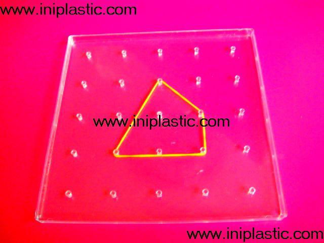 我們是一家塑料制品廠生產多種幾何釘板|幾何釘子板|雙面幾何釘子板 5