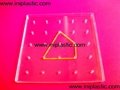 we produces a lot of double sided GEO boards peg boards nail boards 15