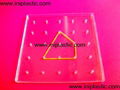 we are a plastic products factory makes a lot of clear GEO boards nail boards  11