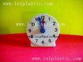 we are a plastic moulded injection factory 4-inch geared clock non geared clock