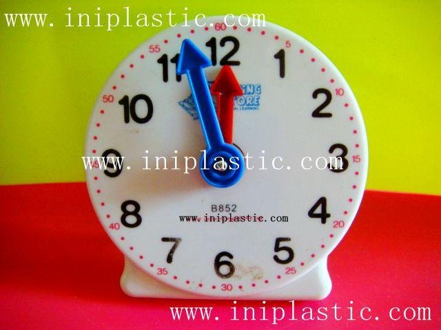 we are a plastic moulded injection factory 4-inch geared clock non geared clock 2