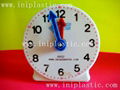 we are a plastic moulded injection factory 4-inch geared clock non geared clock 2