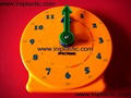 we are a plastic moulded injection teacher clock teaching clock learning clock 6
