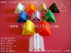 plastic card clips cardholder card clamp card stands paper clips plastic clips