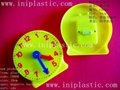 we are a plastic moulded injection teacher clock teaching clock learning clock 15