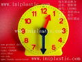 we are a plastic moulded injection teacher clock teaching clock learning clock