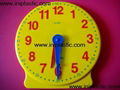 we are a plastic moulded injection teacher clock teaching clock learning clock