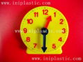 we are a plastic moulded injection factory 4-inch geared clock non geared clock 15