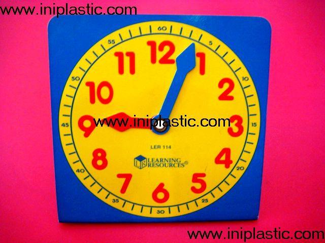  plastic 5-inch  clock study clock plastic clock geared clocks  17