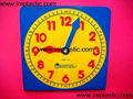 we manufacture plastic learning clock study clock plastic clock geared clocks 