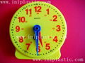 we manufacture plastic learning clock study clock plastic clock geared clocks 