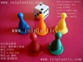 we produce plastic token plastic stand plastic board traffic token toy capsule