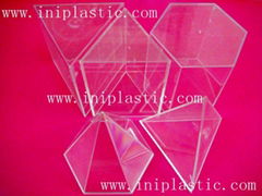 we produce manytransparent geometry solids clear GEO solids ducks tennis ducks