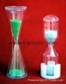 we are a produce moulded plastic sand timer  animal movable eyes crystal eyes