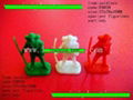 making PVC soldiers  pawns soldier figurines camel lighting glass OEM products