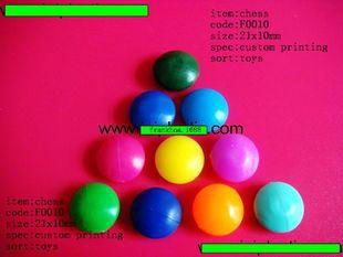 we mainly manufacture plastic colorful chess pieces  parts weiqi accessories