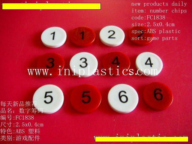 we are an educational factory which makes bingo chips round chips plastic fiches