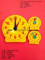 we are a plastic moulded injection teacher clock teaching clock learning clock