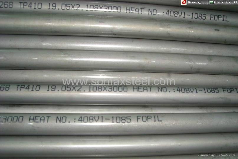 ASTM A268 TP410 Stainless Steel Seamless Tube  2