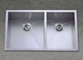 Hand made kitchen stainless steel sink 5