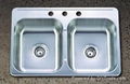 topmount stainless steel sink 2