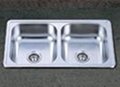 topmount stainless steel sink 5