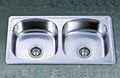 Double Bowl Stainless steel sinks 5