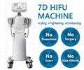 7D PRO Hifu Beauty Machine 7 Pieces Cartridges Micro Focused Ultrasound for Skin