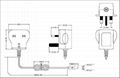 Sell 5W Series Switching AC/DC Adapters (UK plug) 2