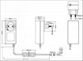24W欧洲开关电源适配器 2