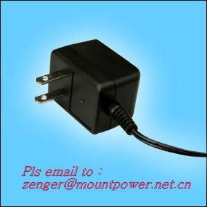 Wholesales 5v0.5a US power adaptor,power supply