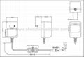 销售12V0.5A美规开关电源 2