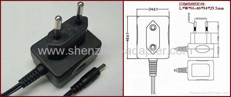 銷售5V1A歐洲開關電源適配器 4