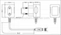 工廠銷售5V0.5A歐規充電器 3