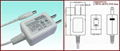 wholesales 12V1A AC adapter for led strip light