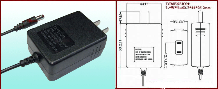 9V1.3A PSE power adapter 2