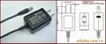 Wholesales G051U-120050-1 12V0.5A power adaptor