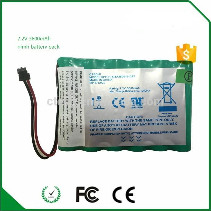 DSC IMPASSA 9057 Battery 6PH-H-4/3A3600-S-D22 7.2 V 3600mAh nimh battery