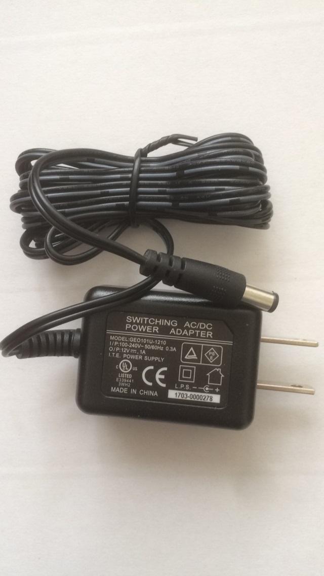 GEO101U-120100W 12V1A PSE认证电源适配器,现货！ 3