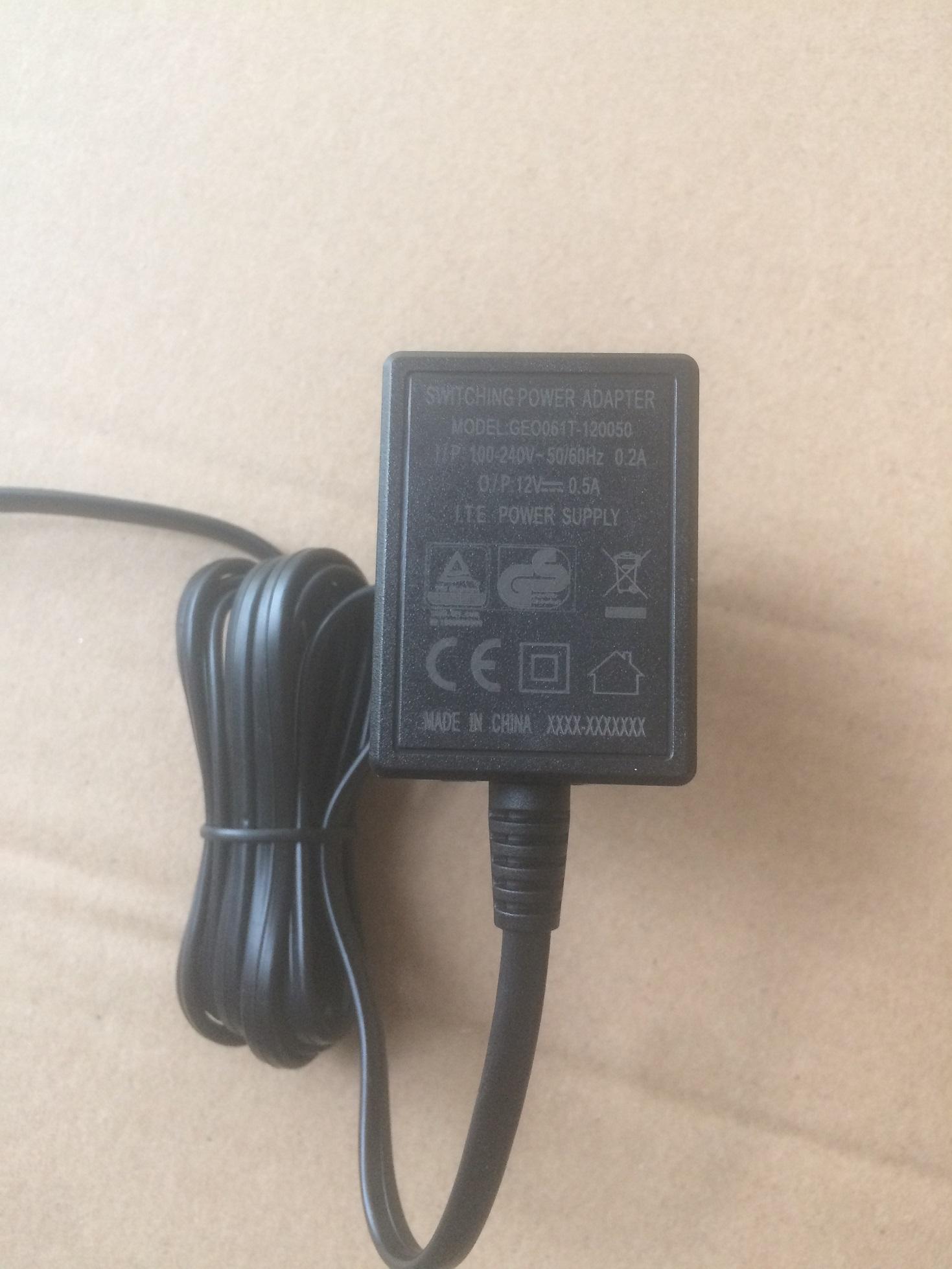 12V0.5A EU AC-DC Adapter EU Power supply EU power adapter 5